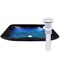 Novatto FRESCA Blue and Black Glass Vessel Bath Sink Set in Chrome NOHP-G19034CH - alternate 1